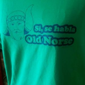 Vintage funny t-shirt Viking Norse